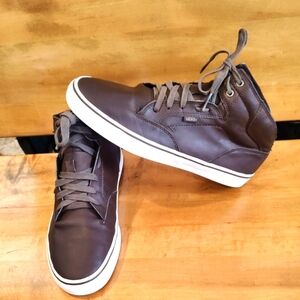 Vans Winston Hi Tip Sk8 Off The Wall Size 10.5 Skate Shoes